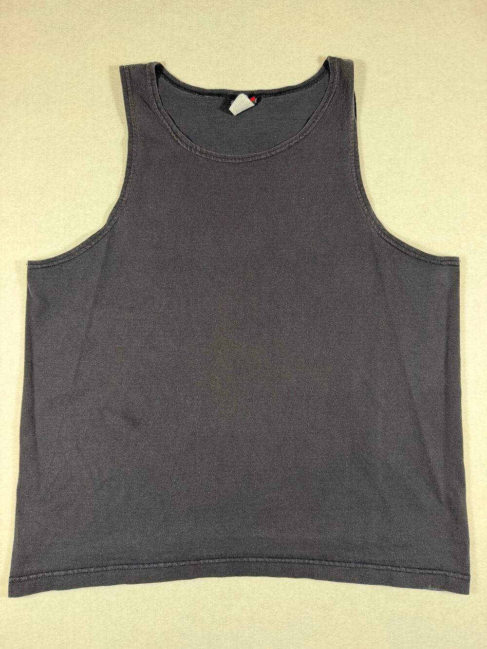 ProSpirit Tank Top Men’s Medium Faded Black 100% Cotton Sleeveless Y2K
